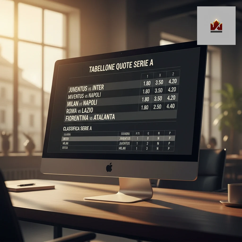 Tabellone Quote Serie A